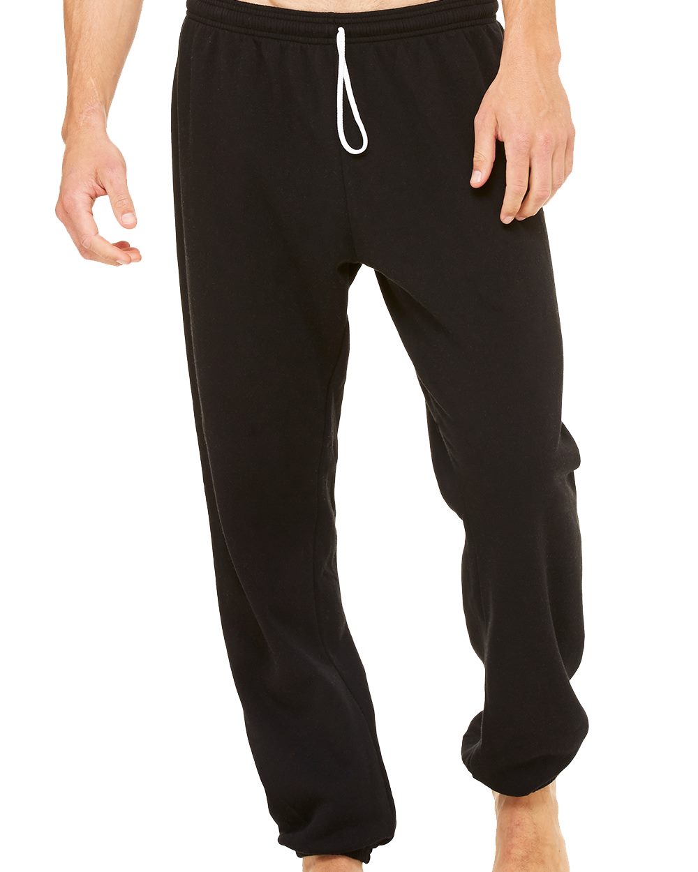 Unisex Sponge Fleece Long Scrunch Pants - styleImage
