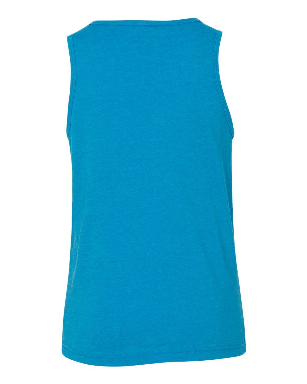 Youth Jersey Tank - Back - B22206063 - Neon Blue