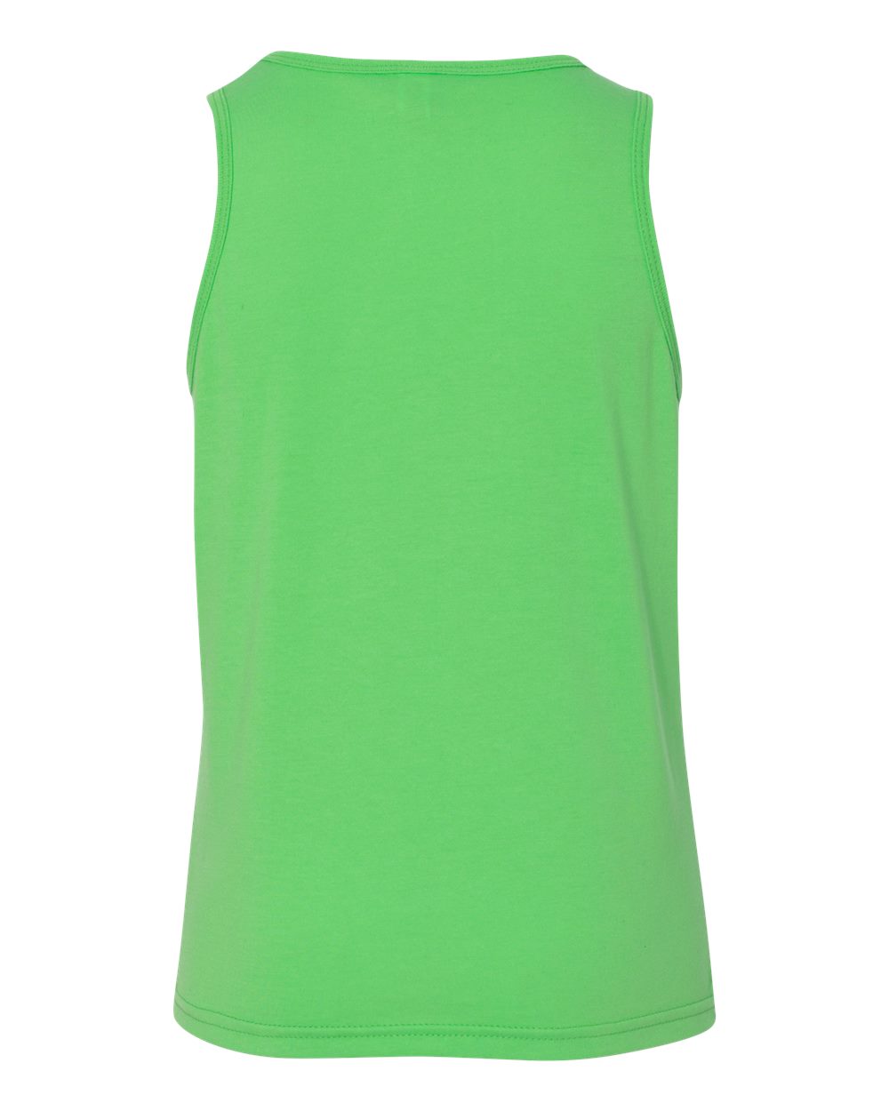 Youth Jersey Tank - Back - B22206164 - Neon Green