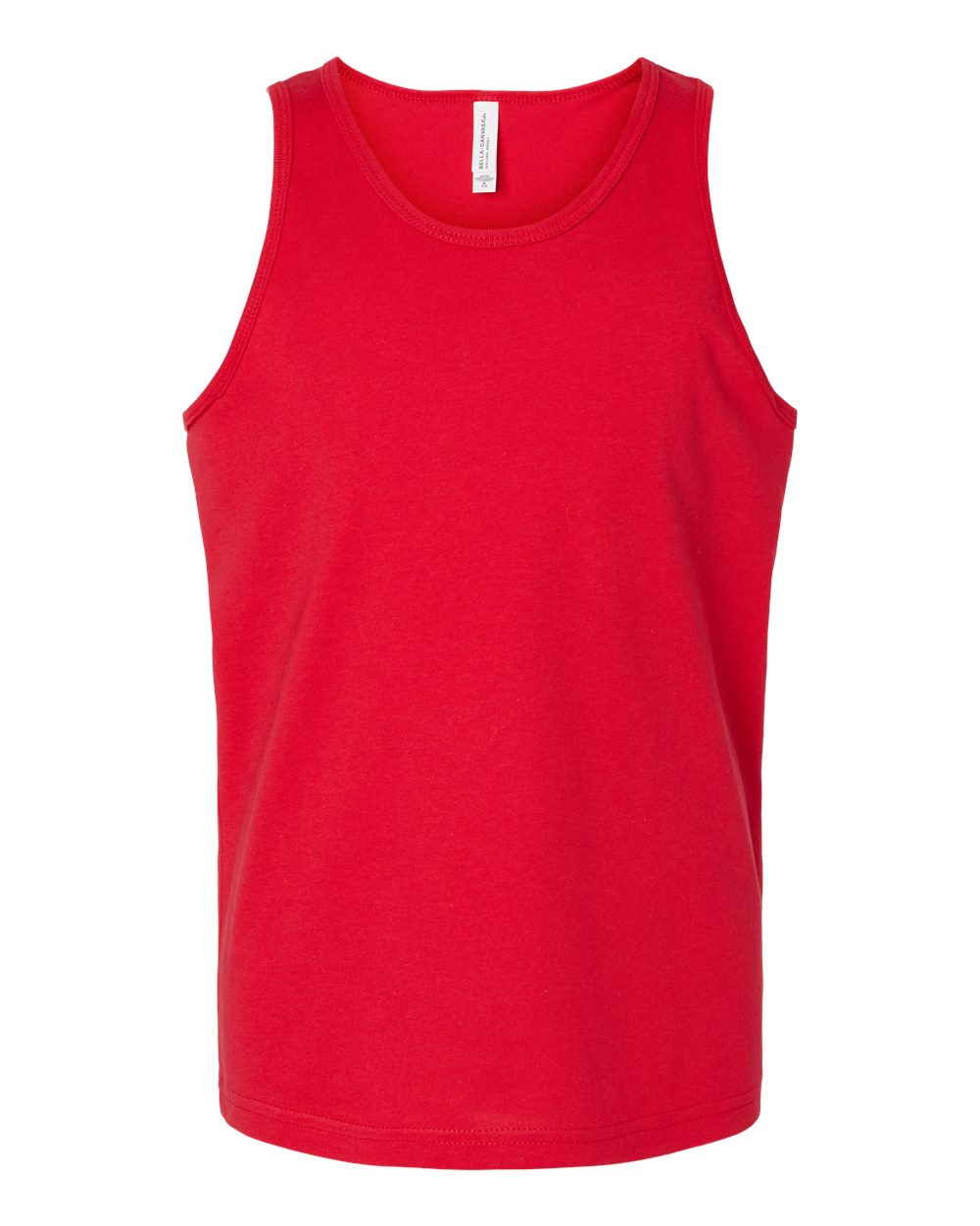 Youth Jersey Tank - Front - B22206703 - Red