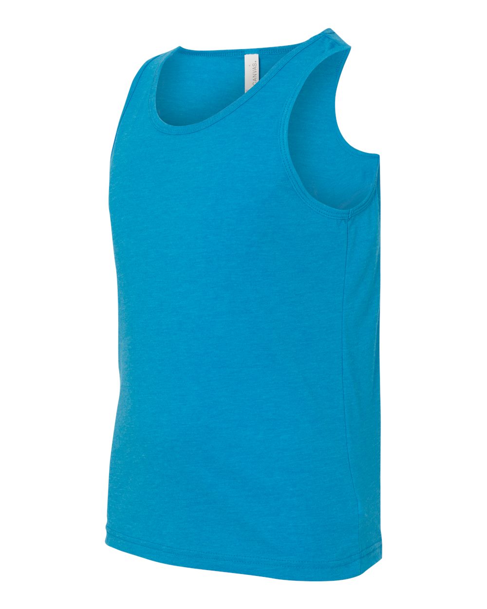 Youth Jersey Tank - Side - B22206063 - Neon Blue