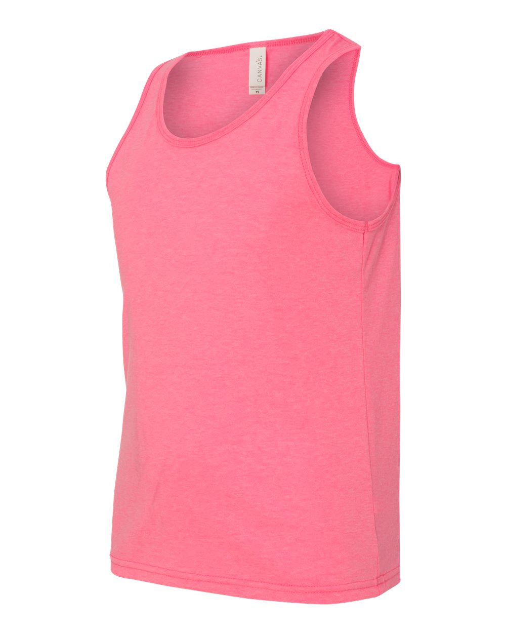 Youth Jersey Tank - Side - B22206143 - Neon Pink