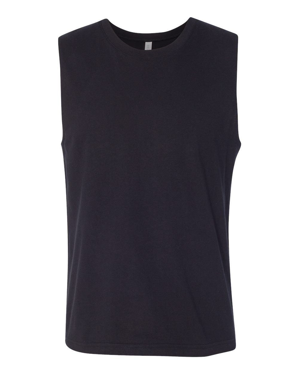 Jersey Muscle Tank - Front - B80906502 - Black
