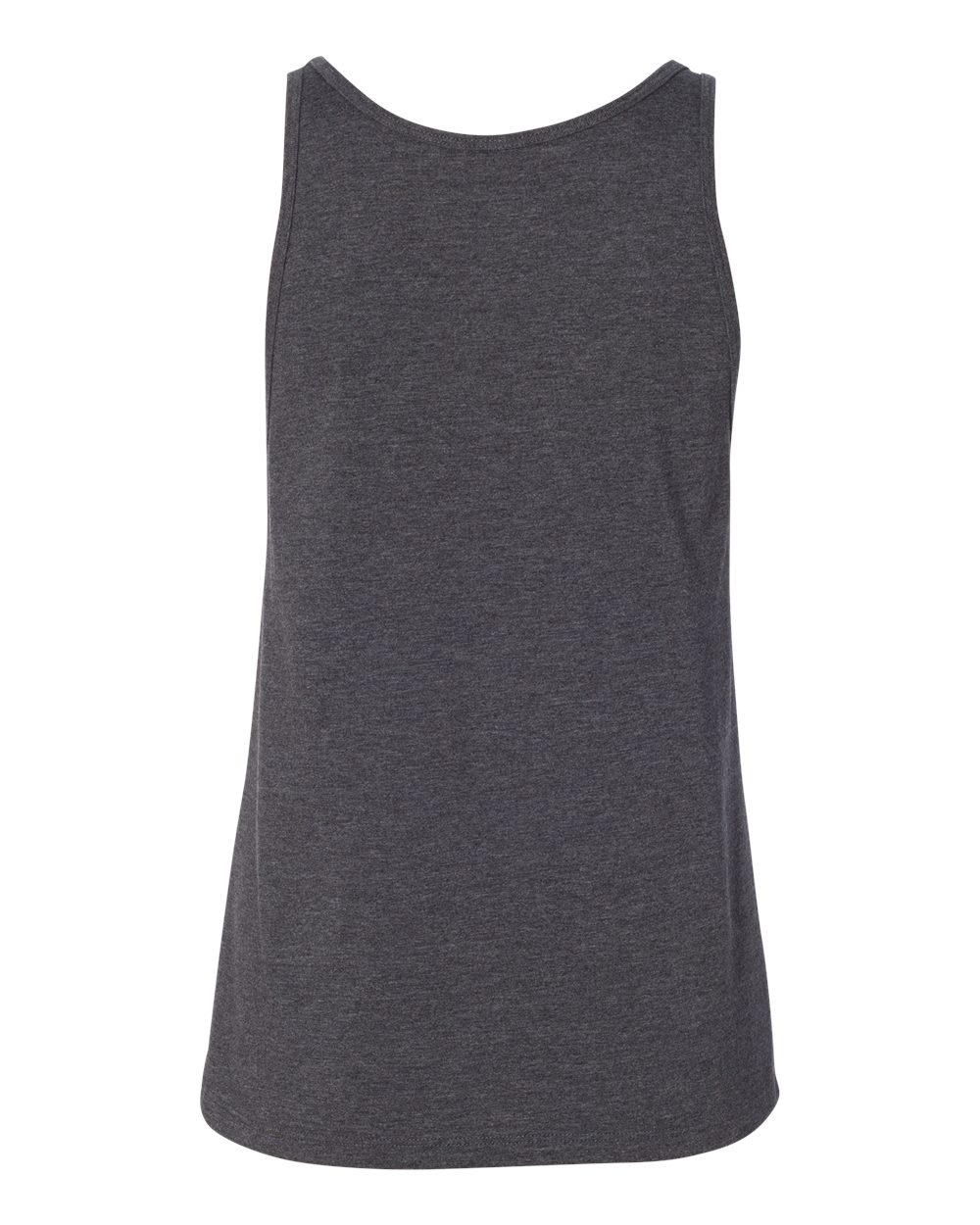 Women’s Relaxed Jersey Tank - Back - B57406093 - Dark Grey Heather