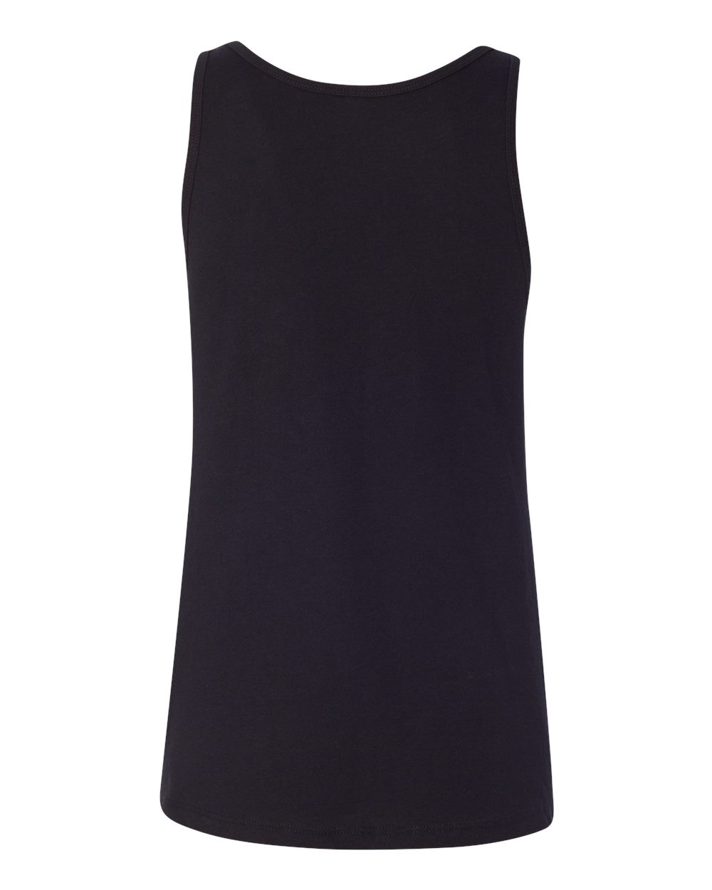 Women’s Relaxed Jersey Tank - Back - B57406503 - Black