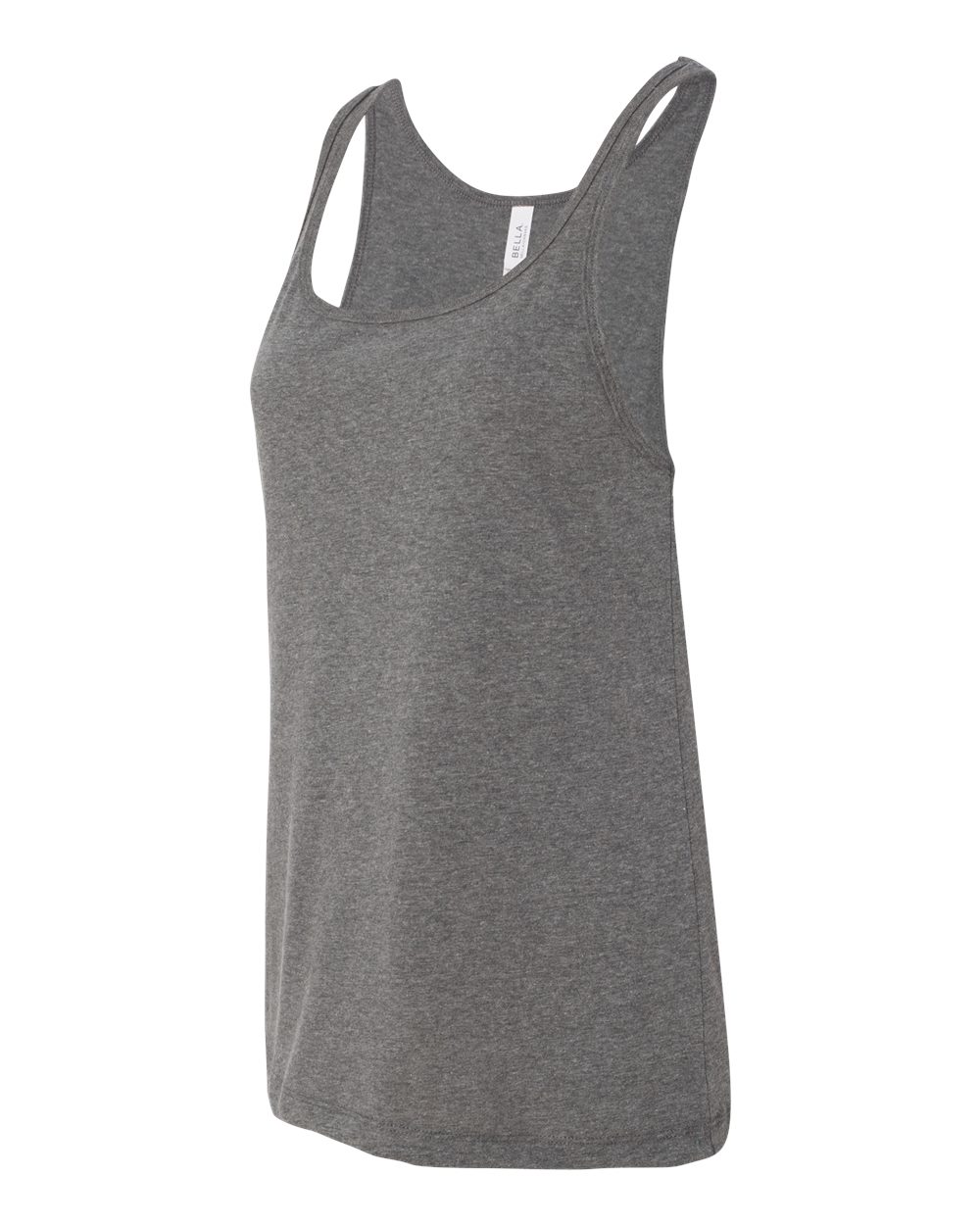 Women’s Relaxed Jersey Tank - Side - B57406073 - Deep Heather