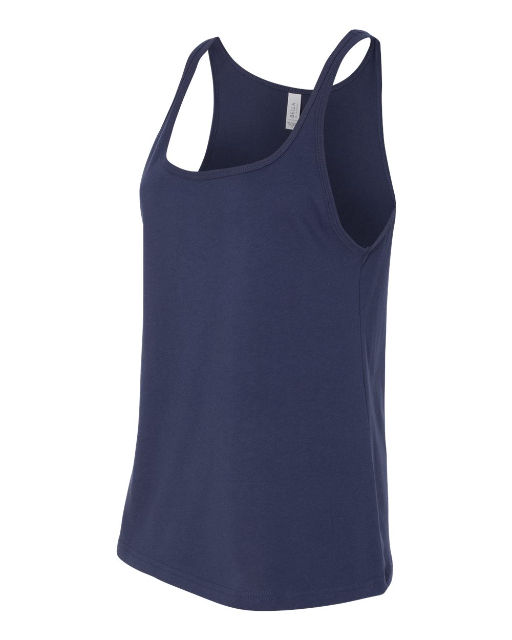 Women’s Relaxed Jersey Tank - Side - B57406653 - Navy