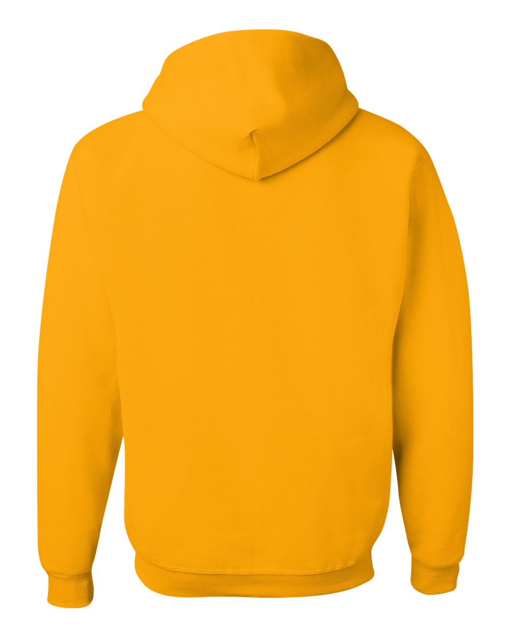 Unisex NuBlend® Hooded Sweatshirt - Back - B22035123 - Gold