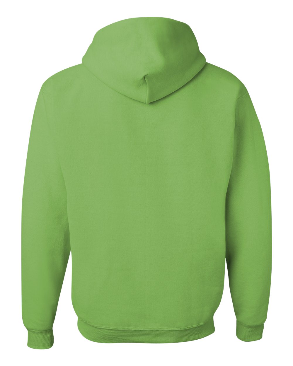 Unisex NuBlend® Hooded Sweatshirt - Back - B22035173 - Kiwi