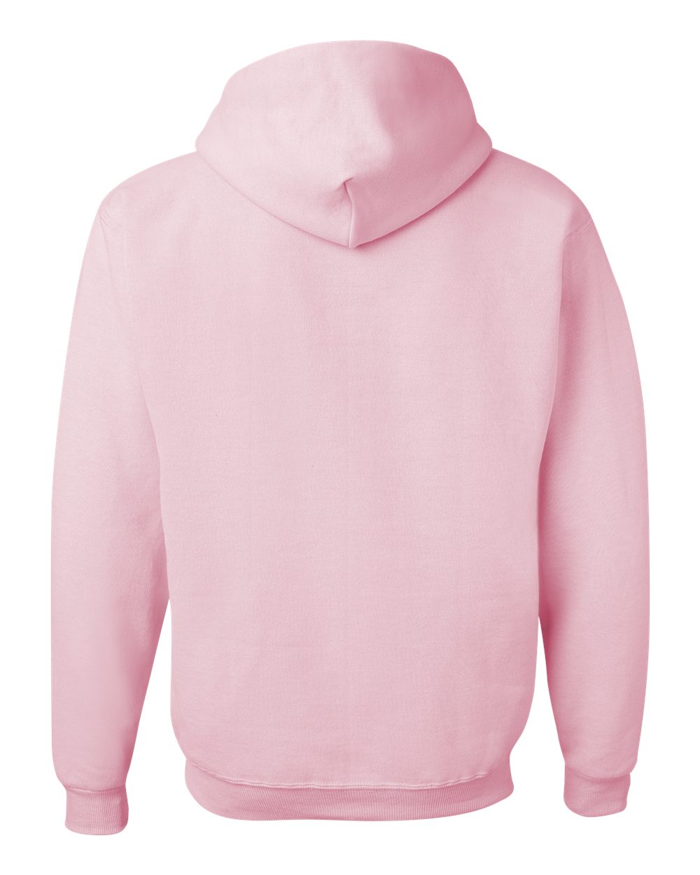 Unisex NuBlend® Hooded Sweatshirt - Back - B22035303 - Classic Pink
