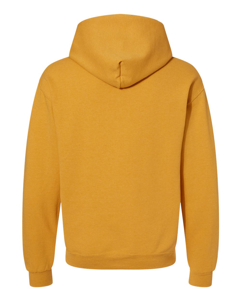 Unisex NuBlend® Hooded Sweatshirt - Back - B22035413 - Mustard Heather