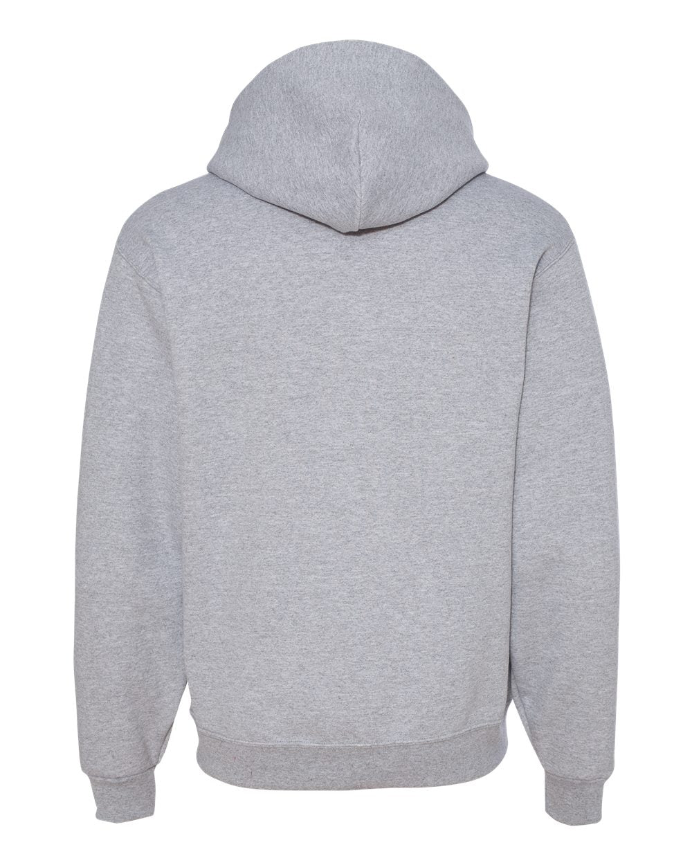 Unisex NuBlend® Hooded Sweatshirt - Back - B22035593 - Athletic Heather
