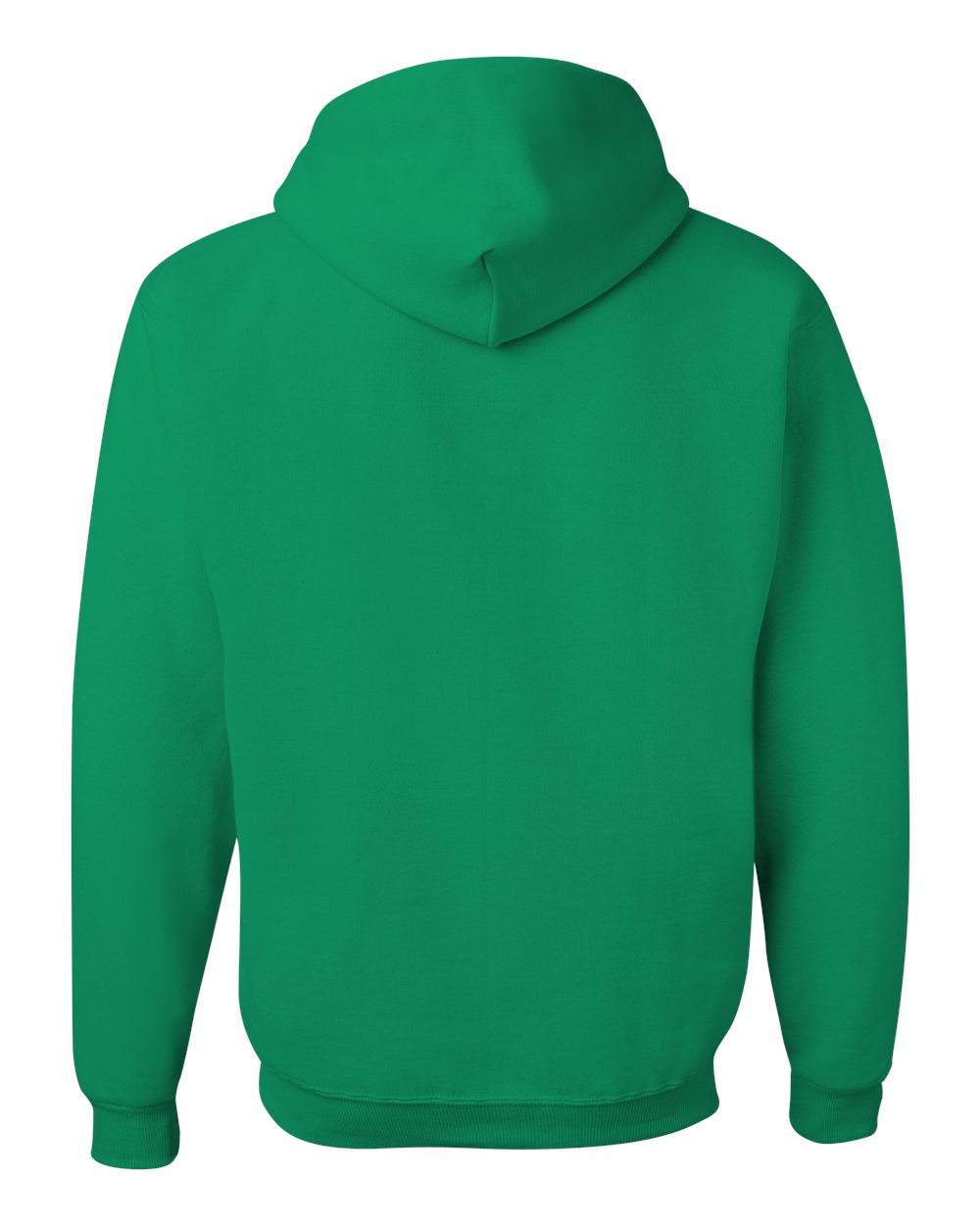 Unisex NuBlend® Hooded Sweatshirt - Back - B22035603 - Kelly