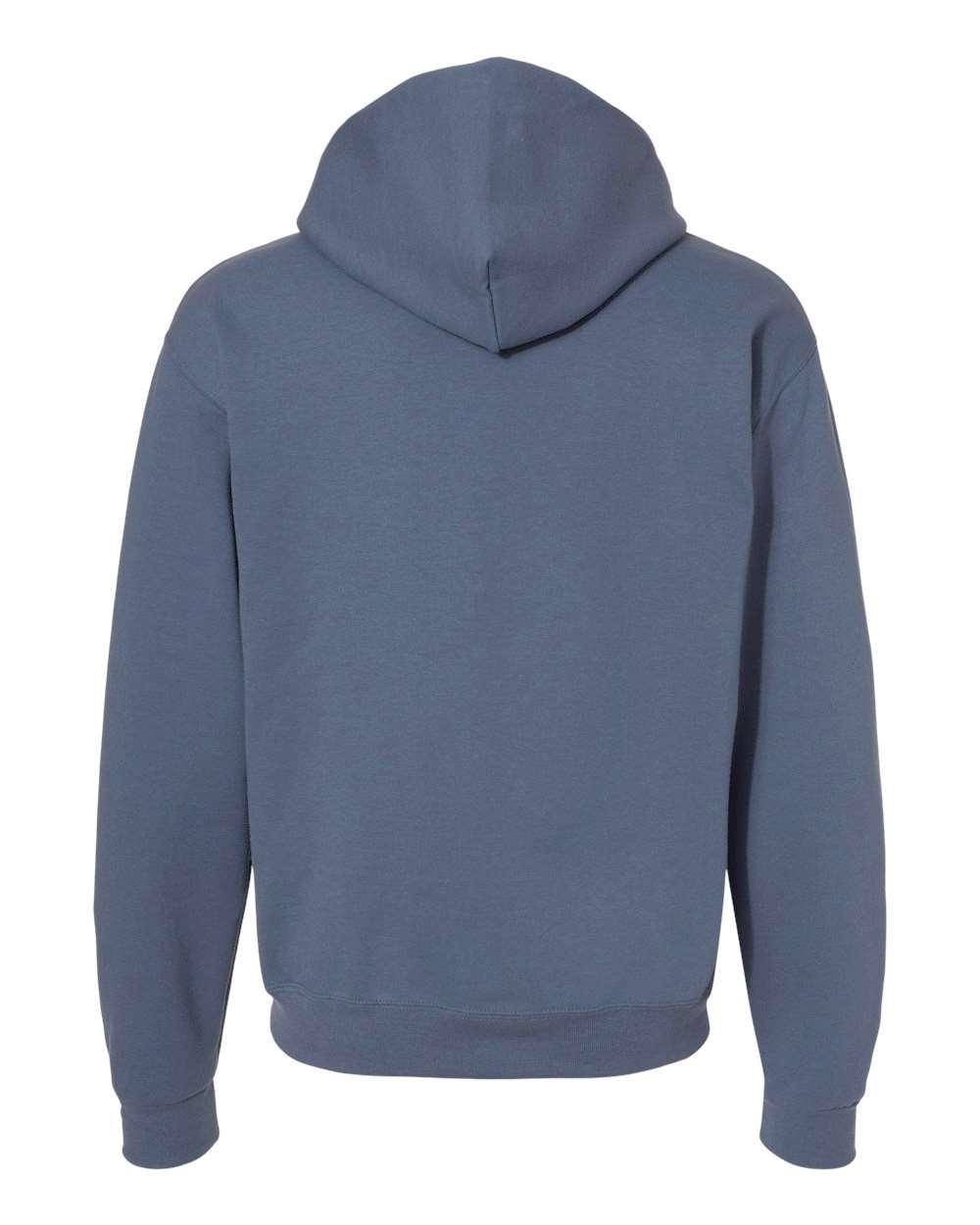 Unisex NuBlend® Hooded Sweatshirt - Back - B22035633 - Denim