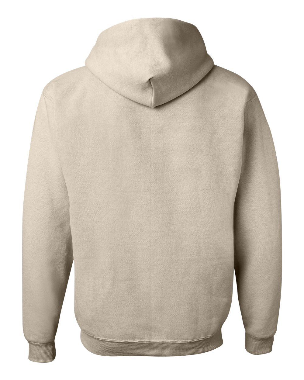 Unisex NuBlend® Hooded Sweatshirt - Back - B22035733 - Sandstone