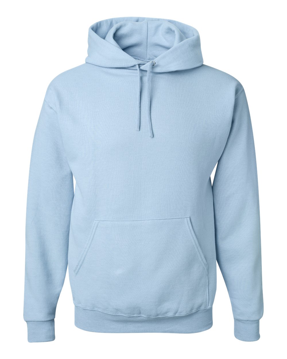 Unisex NuBlend® Hooded Sweatshirt - Front - B22035253 - Light Blue