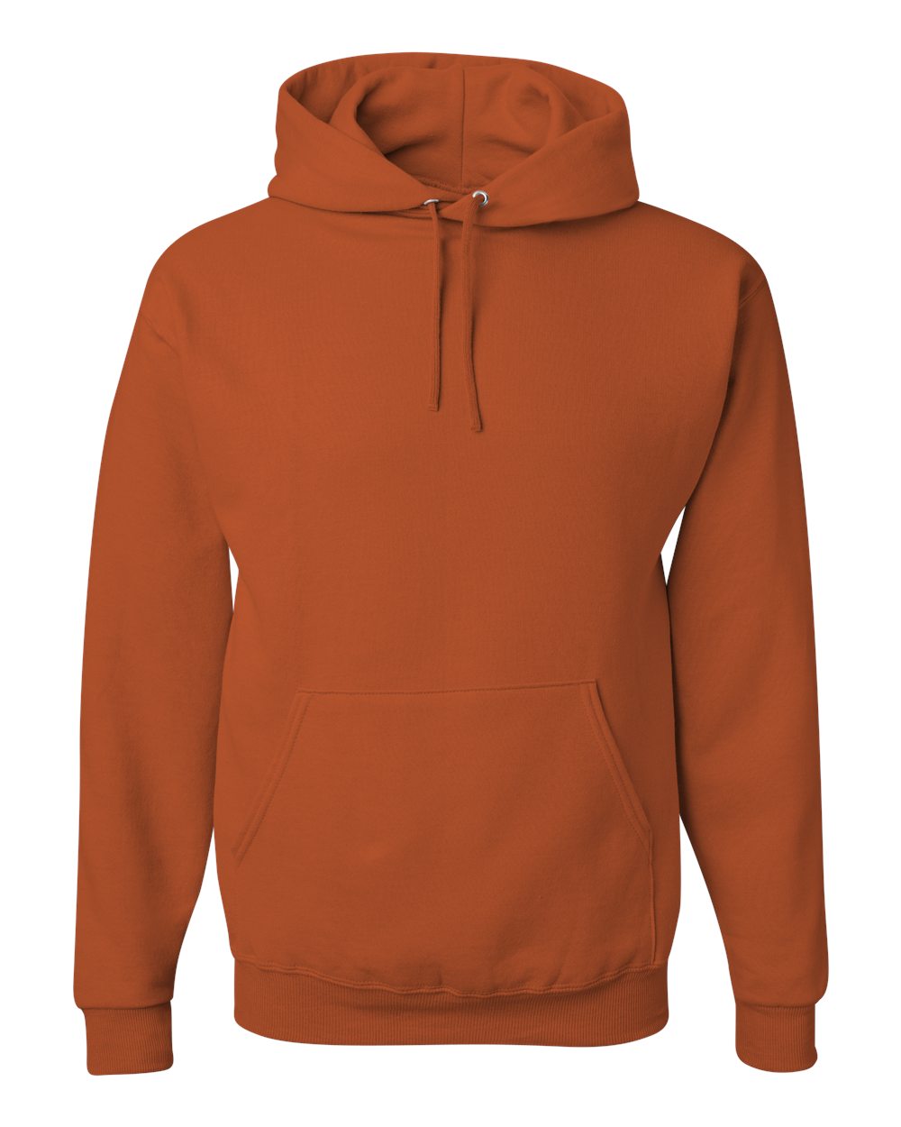 Unisex NuBlend® Hooded Sweatshirt - Front - B22035323 - Texas Orange