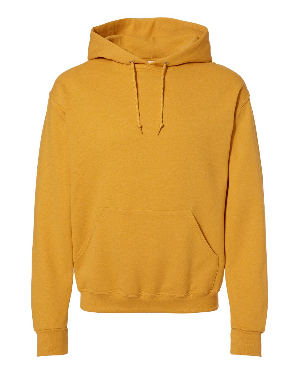 Unisex NuBlend® Hooded Sweatshirt - Front - B22035413 - Mustard Heather