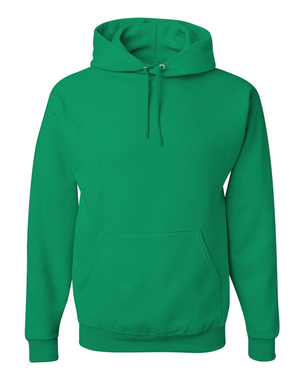 Unisex NuBlend® Hooded Sweatshirt - Front - B22035603 - Kelly