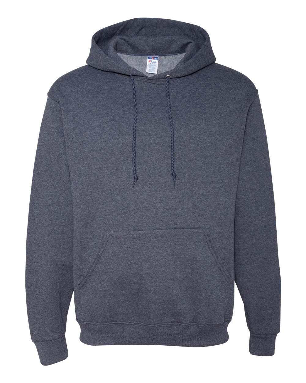 Unisex NuBlend® Hooded Sweatshirt - Front - B22035643 - Vintage Heather Navy