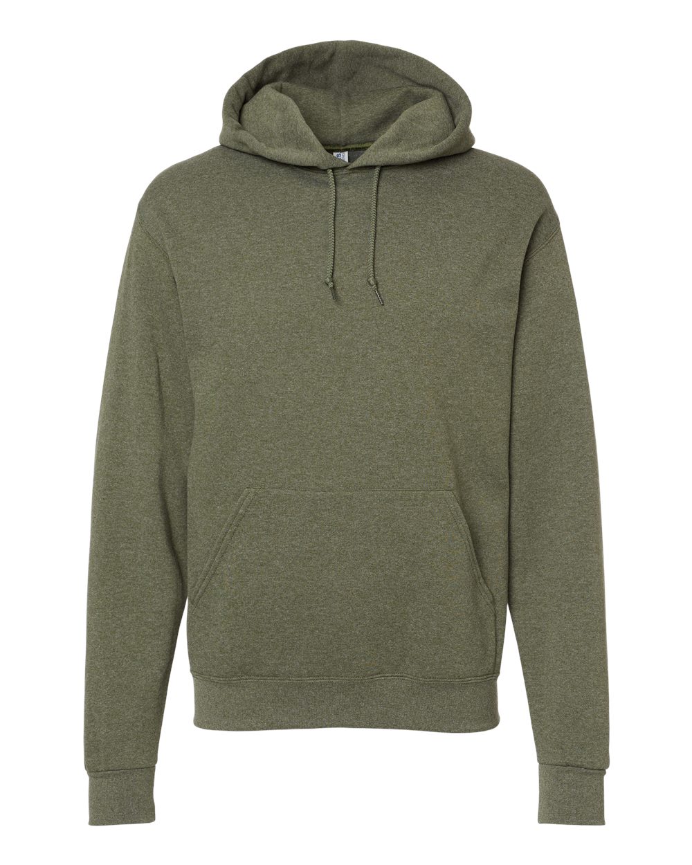 Unisex NuBlend® Hooded Sweatshirt - Front - B22035973 - Military Green Heather