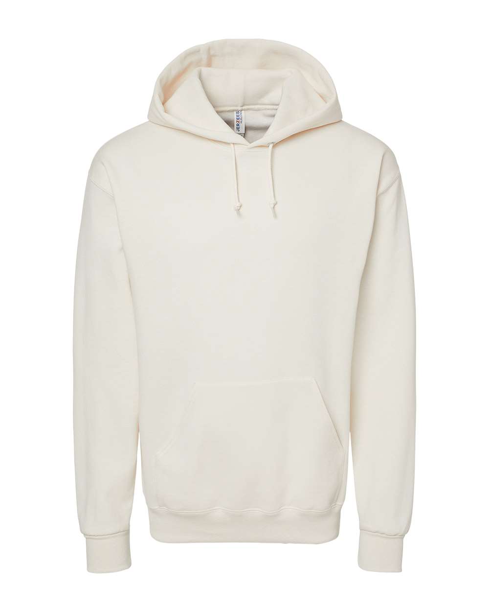 Unisex NuBlend® Hooded Sweatshirt - Front - B22035993 - Sweet Cream Heather