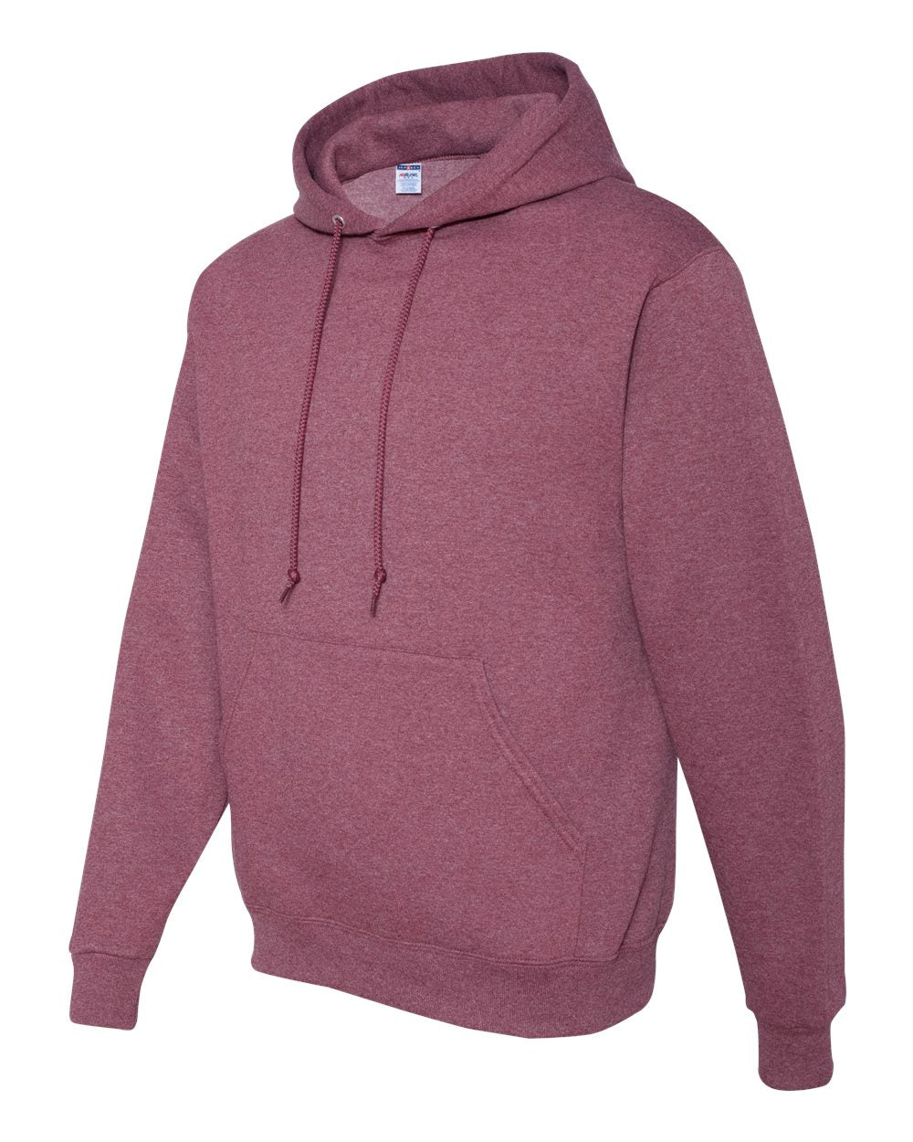 Unisex NuBlend® Hooded Sweatshirt - Side - B22035363 - Vintage Heather Maroon