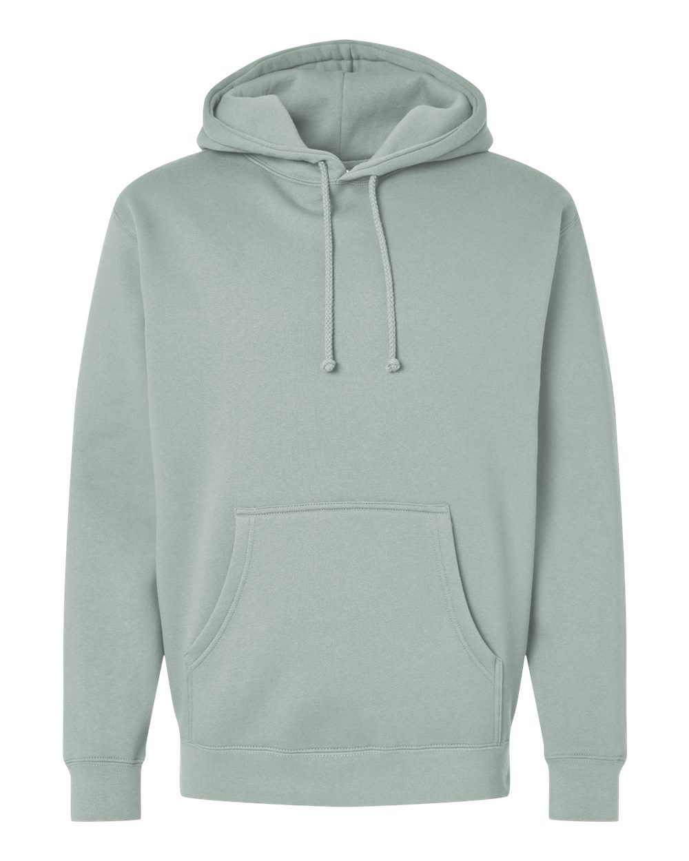 Unisex Heavyweight Hooded Sweatshirt - Front - B22276422 - Dusty Sage