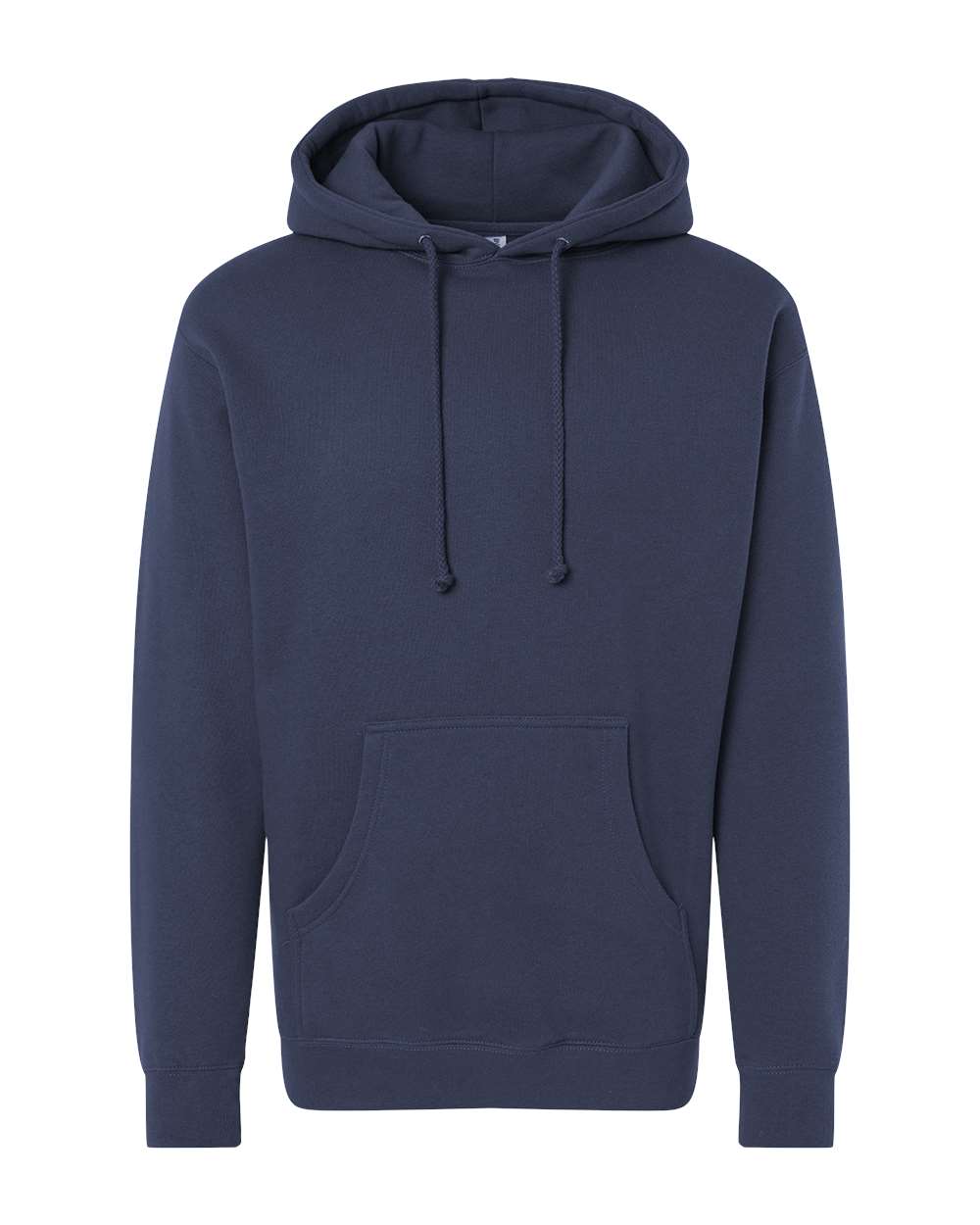Unisex Heavyweight Hooded Sweatshirt - Front - B22276653 - Classic Navy