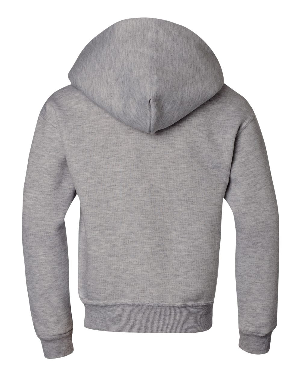 Youth NuBlend® Hooded Sweatshirt - Back - B32035583 - Oxford