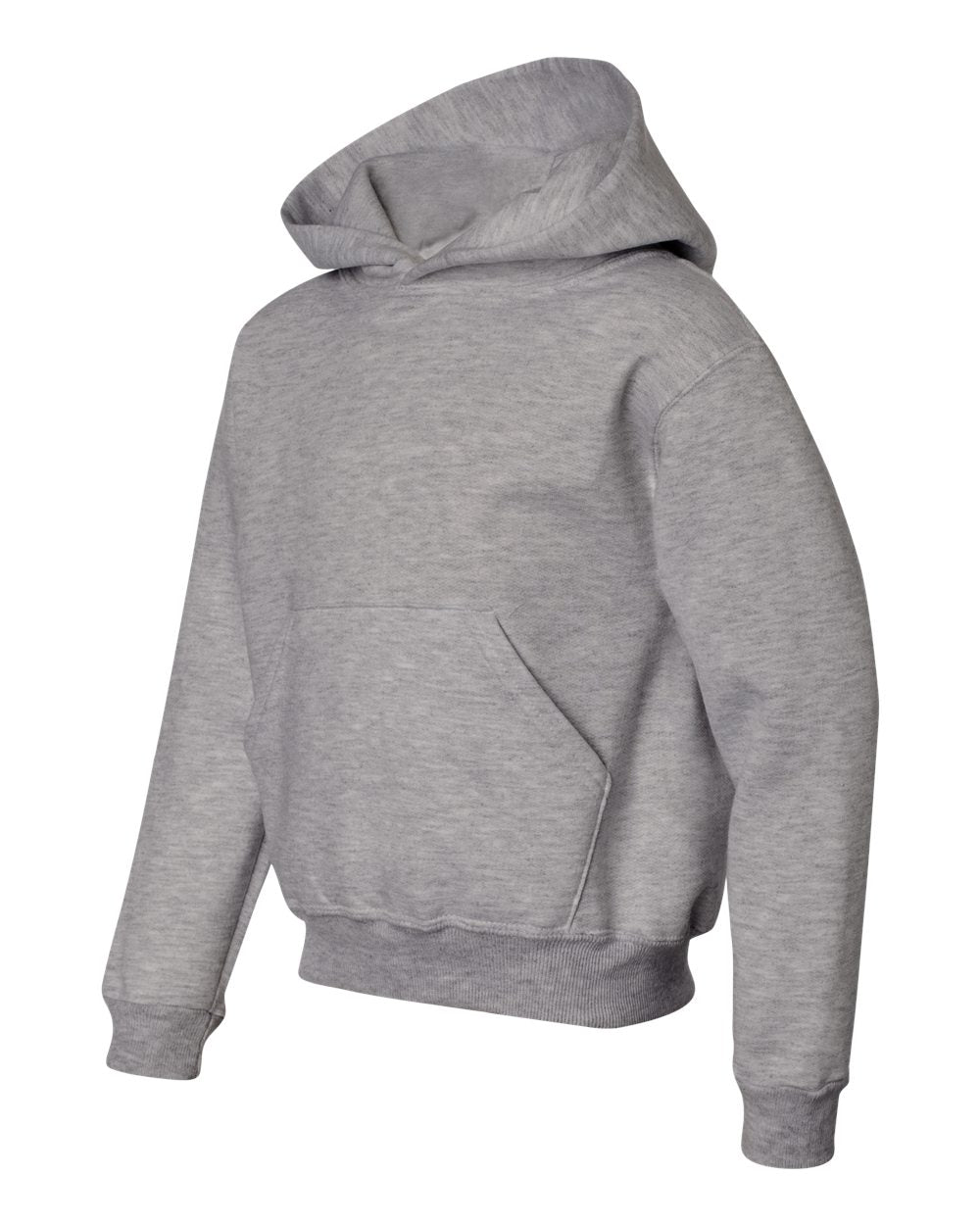 Youth NuBlend® Hooded Sweatshirt - Side - B32035583 - Oxford