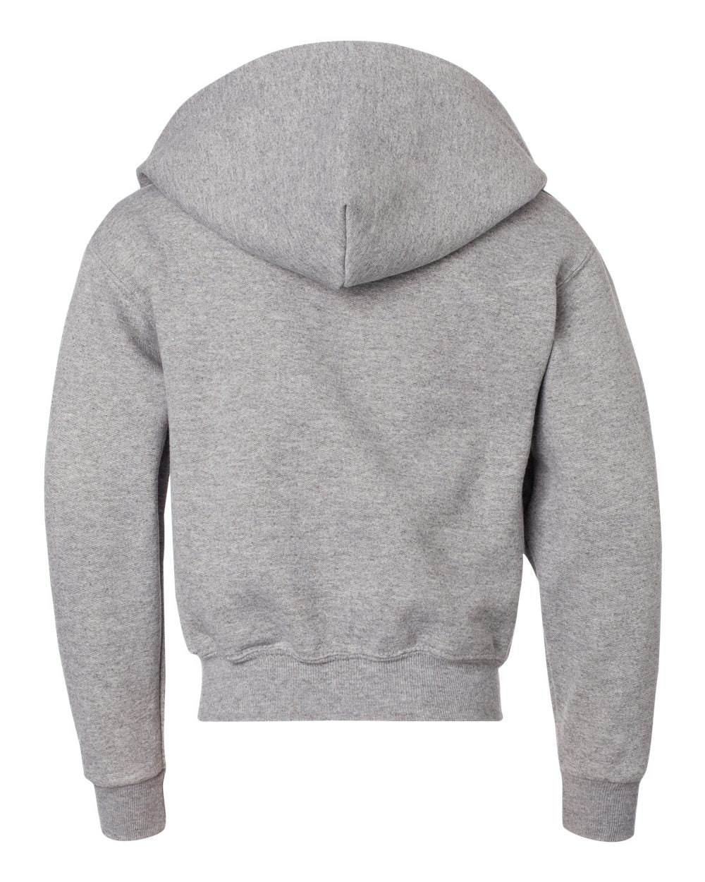 Youth NuBlend® Full-Zip Hooded Sweatshirt - Back - B32335133 - Oxford