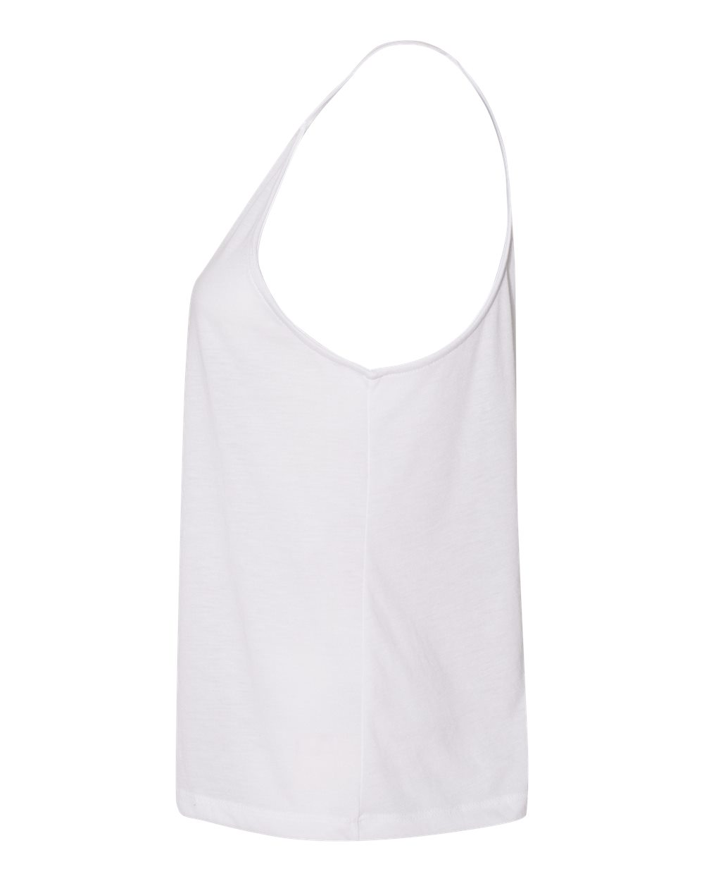 Women's Flowy High-Neck Tank - DirectSide - B37206003 - White