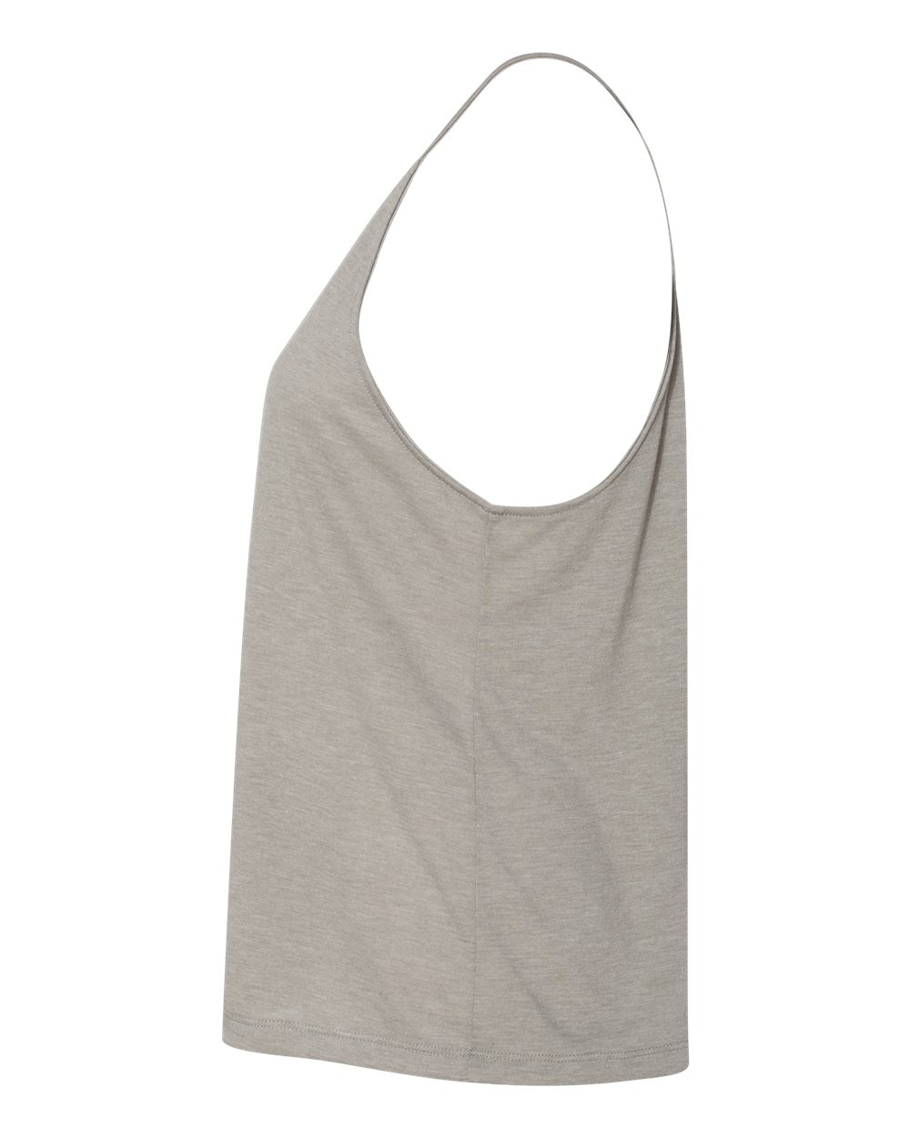 Women's Flowy High-Neck Tank - DirectSide - B37206363 - Heather Stone