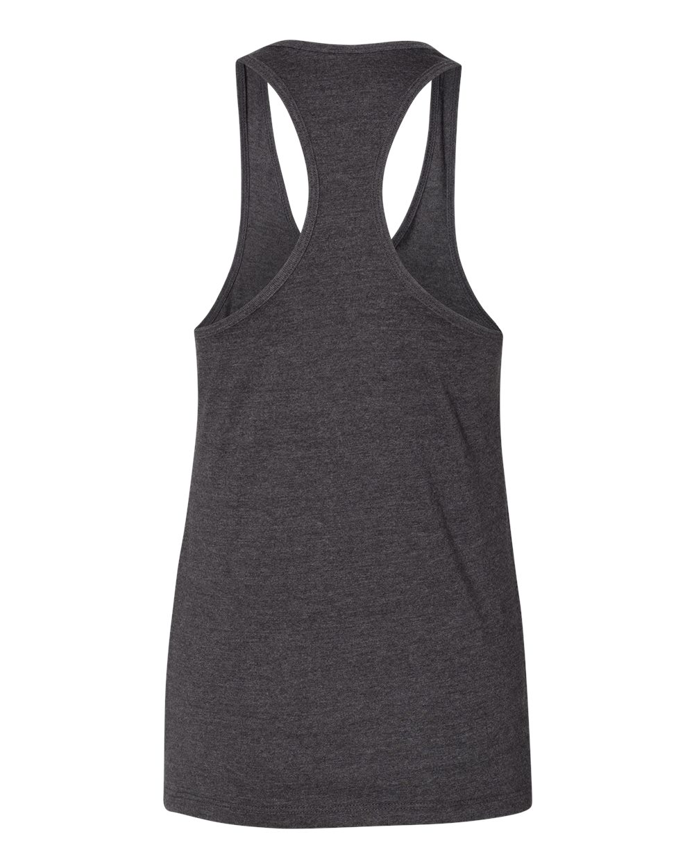 Women's Jersey Racerback Tank - Back - B33206093 - Dark Grey Heather