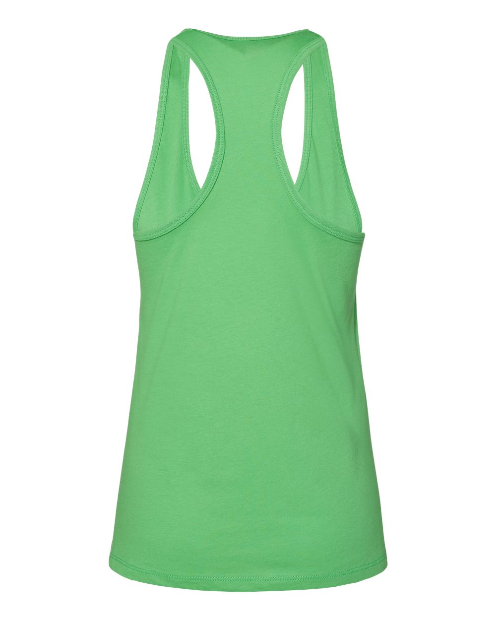 Women's Jersey Racerback Tank - Back - B33206543 - Synthetic Green