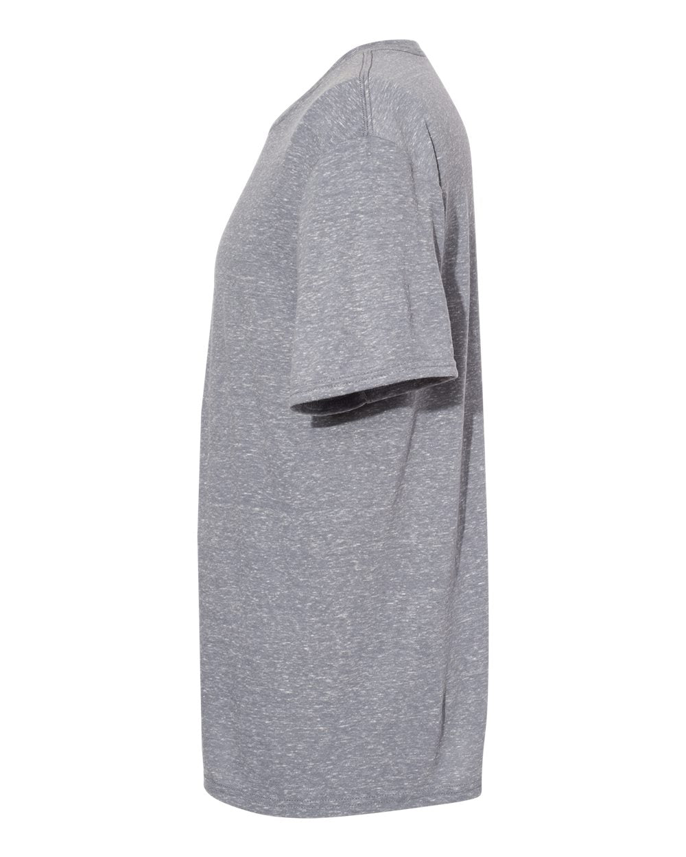 Unisex Snow Heather Jersey T-Shirt - DirectSide - B50435082 - Charcoal