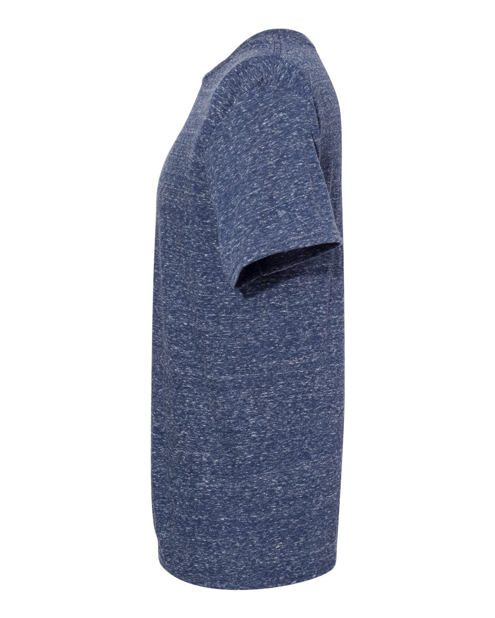 Unisex Snow Heather Jersey T-Shirt - DirectSide - B50435652 - Navy