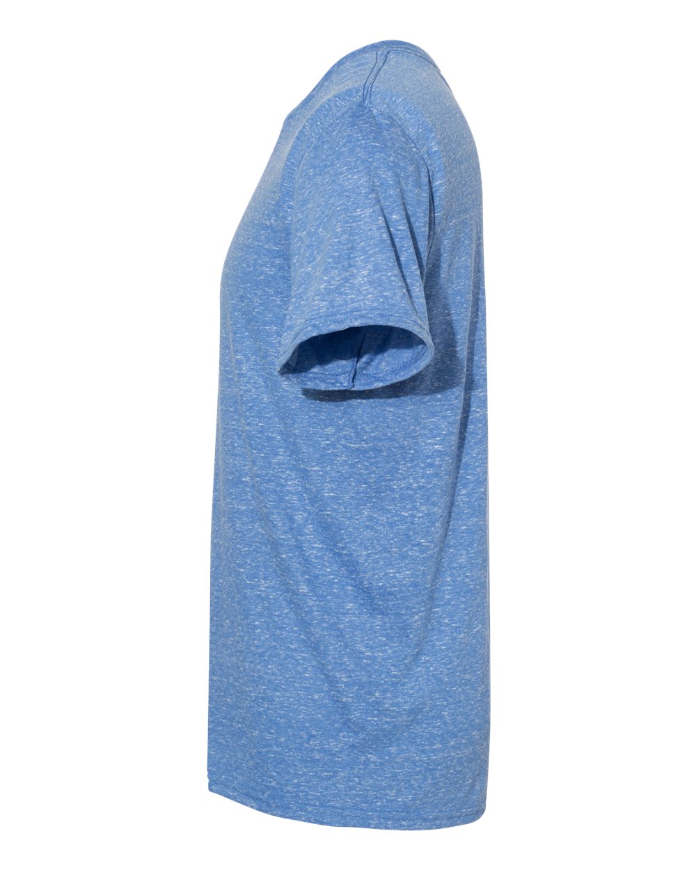 Unisex Snow Heather Jersey T-Shirt - DirectSide - B50435752 - Royal