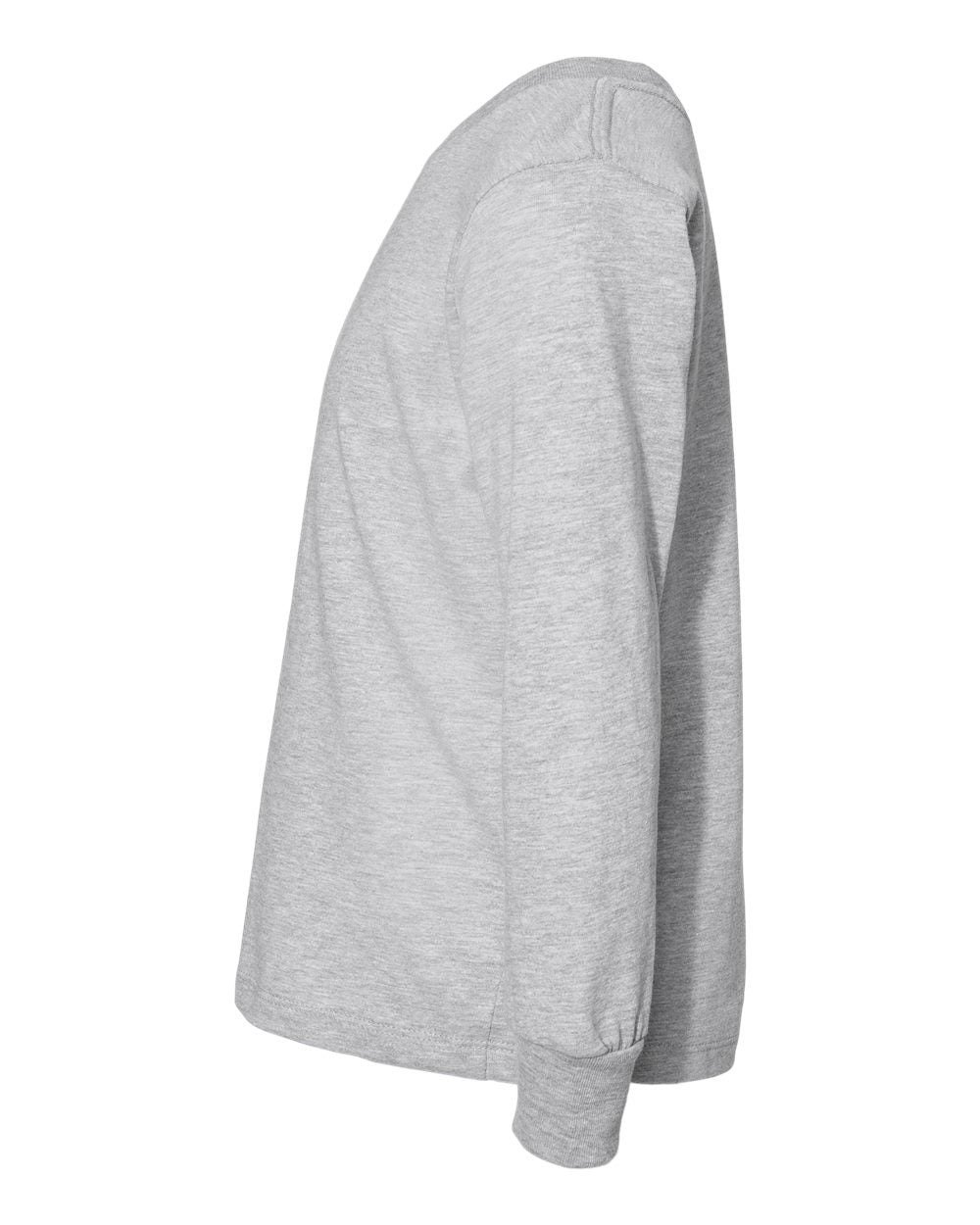 Toddler Jersey Long Sleeve Tee - DirectSide - B26806583 - Athletic Heather