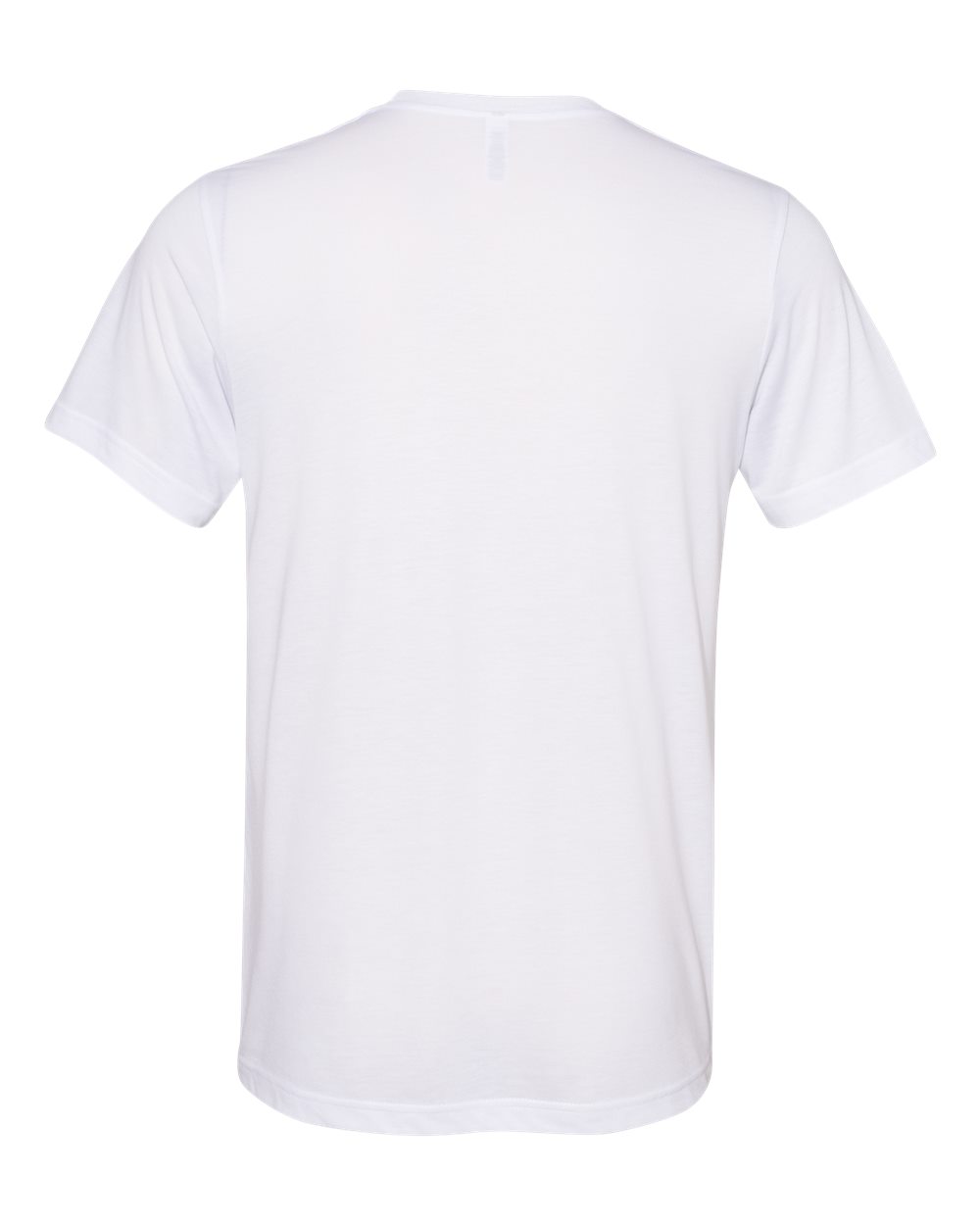 Unisex Viscose Fashion Tee - Back - B26706002 - White