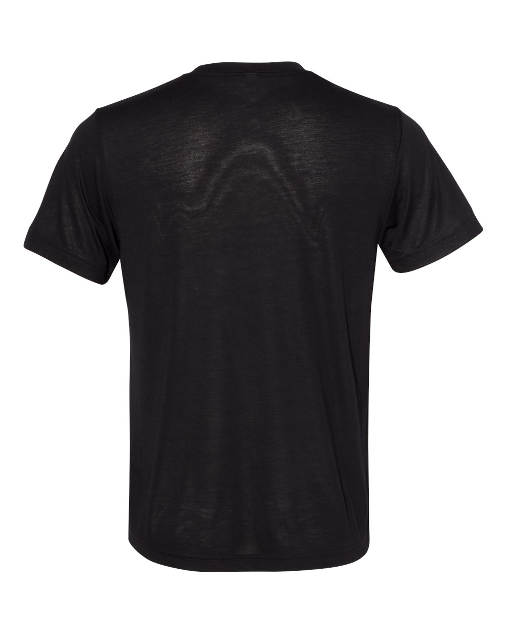 Unisex Viscose Fashion Tee - Back - B26706502 - Black
