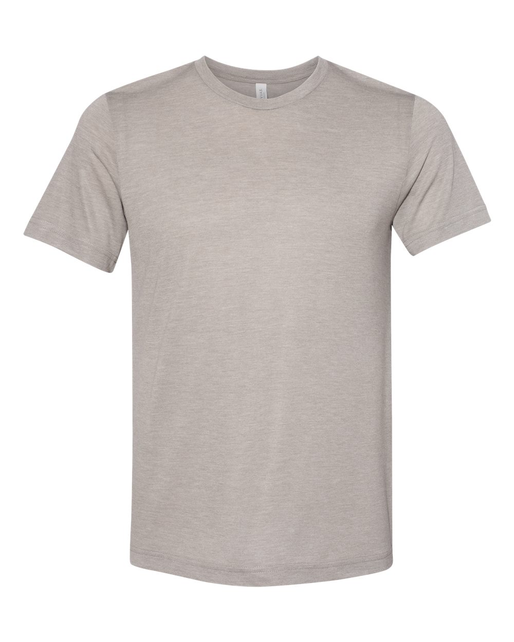 Unisex Viscose Fashion Tee - Front - B26706132 - Heather Stone
