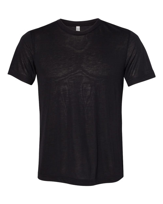 Unisex Viscose Fashion Tee - Front - B26706502 - Black