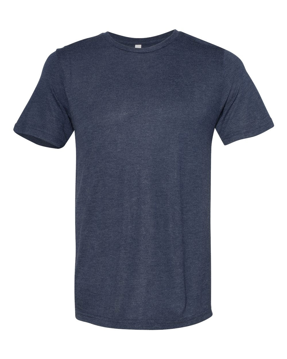 Unisex Viscose Fashion Tee - Front - B26706652 - Heather Navy