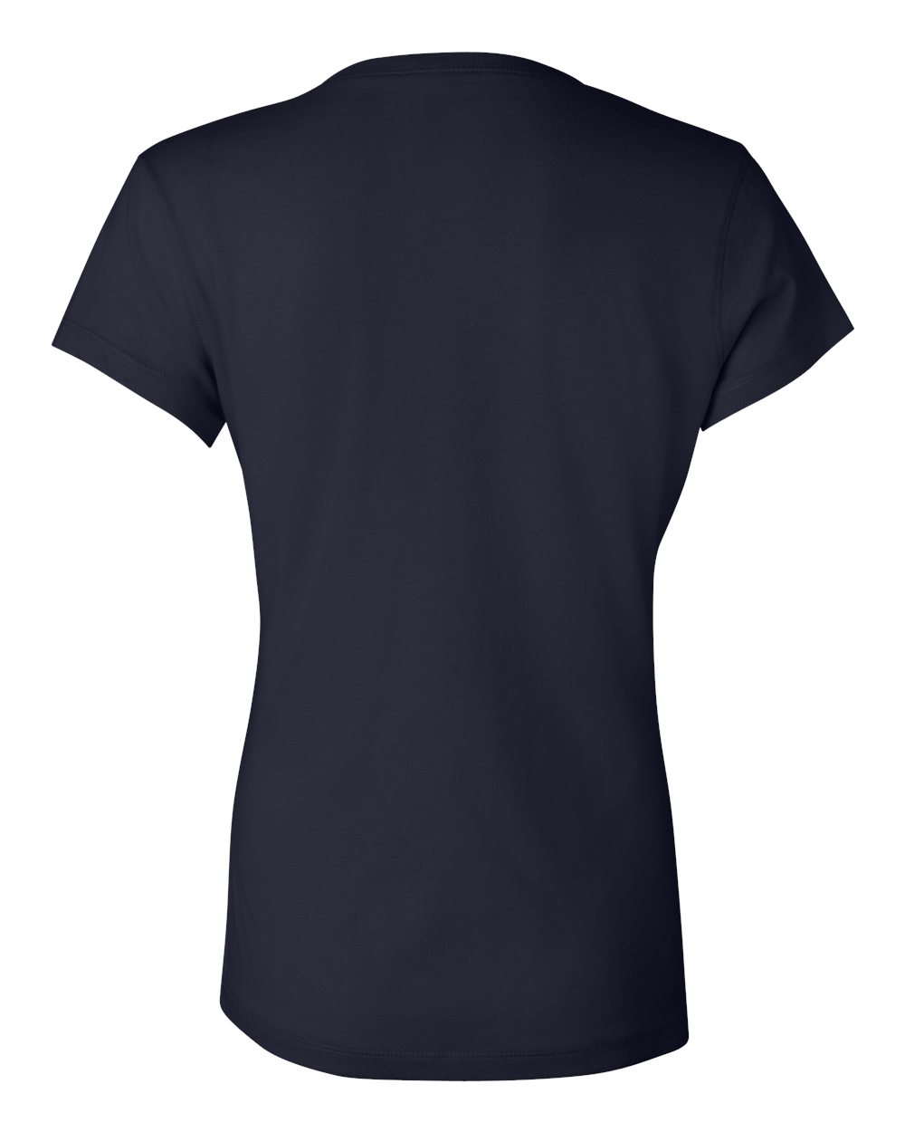 Women’s Jersey V-Neck Tee - Back - B53306653 - Navy