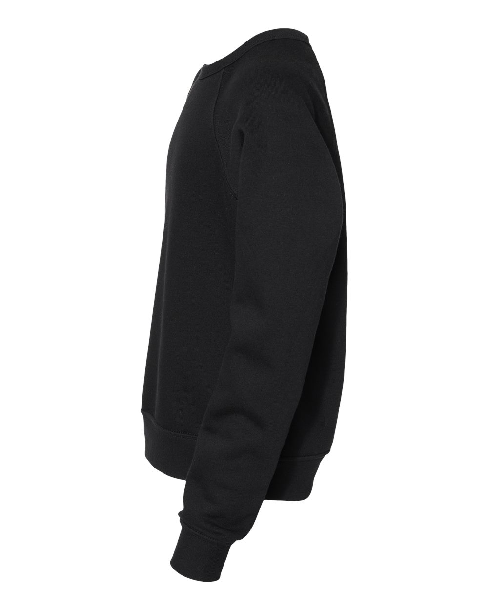 Youth Sponge Fleece Crewneck Sweatshirt - DirectSide - B33606503 - Black