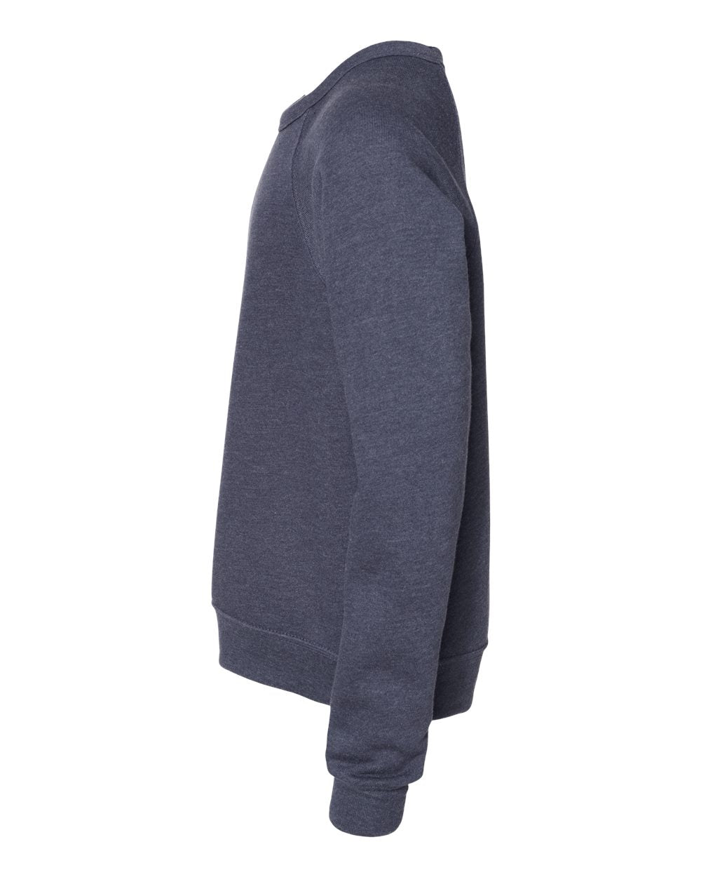 Youth Sponge Fleece Crewneck Sweatshirt - DirectSide - B33606653 - Heather Navy