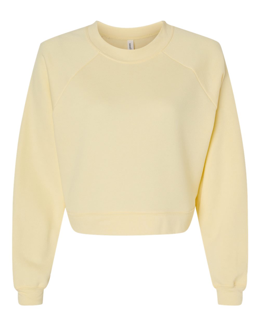 Women's Raglan Pullover Fleece - Front - B10206233 - French Vanilla
