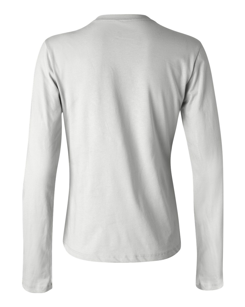 Women’s Jersey Long Sleeve Tee - Back - B57606003 - White
